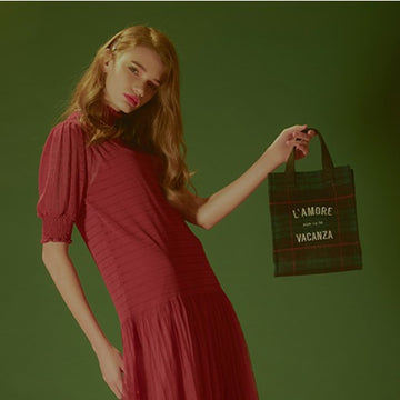 Tartan Small Tote Bag